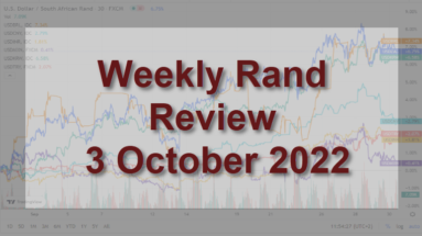Weekly Rand Review 3 October 2022 Featured Image