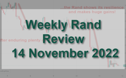 Weekly Rand Review Featured image Rand shows its resilience Novmeber 2023