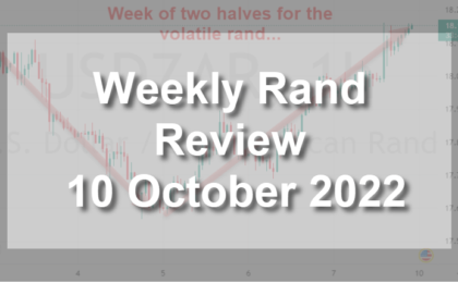 Weekly Rand Review Featured Image Volatile Rand 10 October 2022