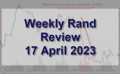 "Rand roars back towards R18 per dollar April 2023 Rand Review Featured Image