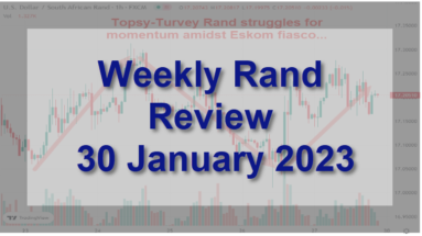 Topsy turvy rand struggles to gain momentum amidst Eskom crisis Rand Review featured image 30 Jan 2023