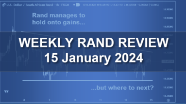 Rand Review Featured Image 15 January 2024 Rand holds onto gains but where to next